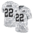 Kooe B.Bills #22 Ray Davis Player Arctic Camo Salute to Service Limited Stitched Jerseys