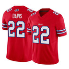 Kooe B.Bills #22 Ray Davis Player Red Vapor F.U.S.E. Limited Stitched Jerseys