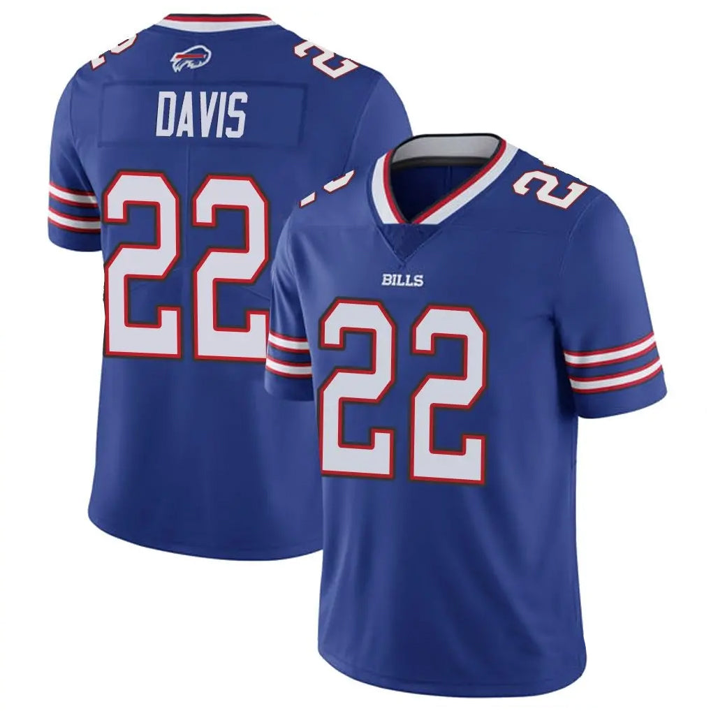 Kooe B.Bills #22 Ray Davis Player Royal Vapor Limited Stitched Jerseys