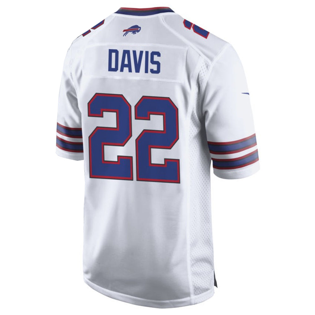 Kooe B.Bills #22 Ray Davis Player White Home Game Stitched Jerseys