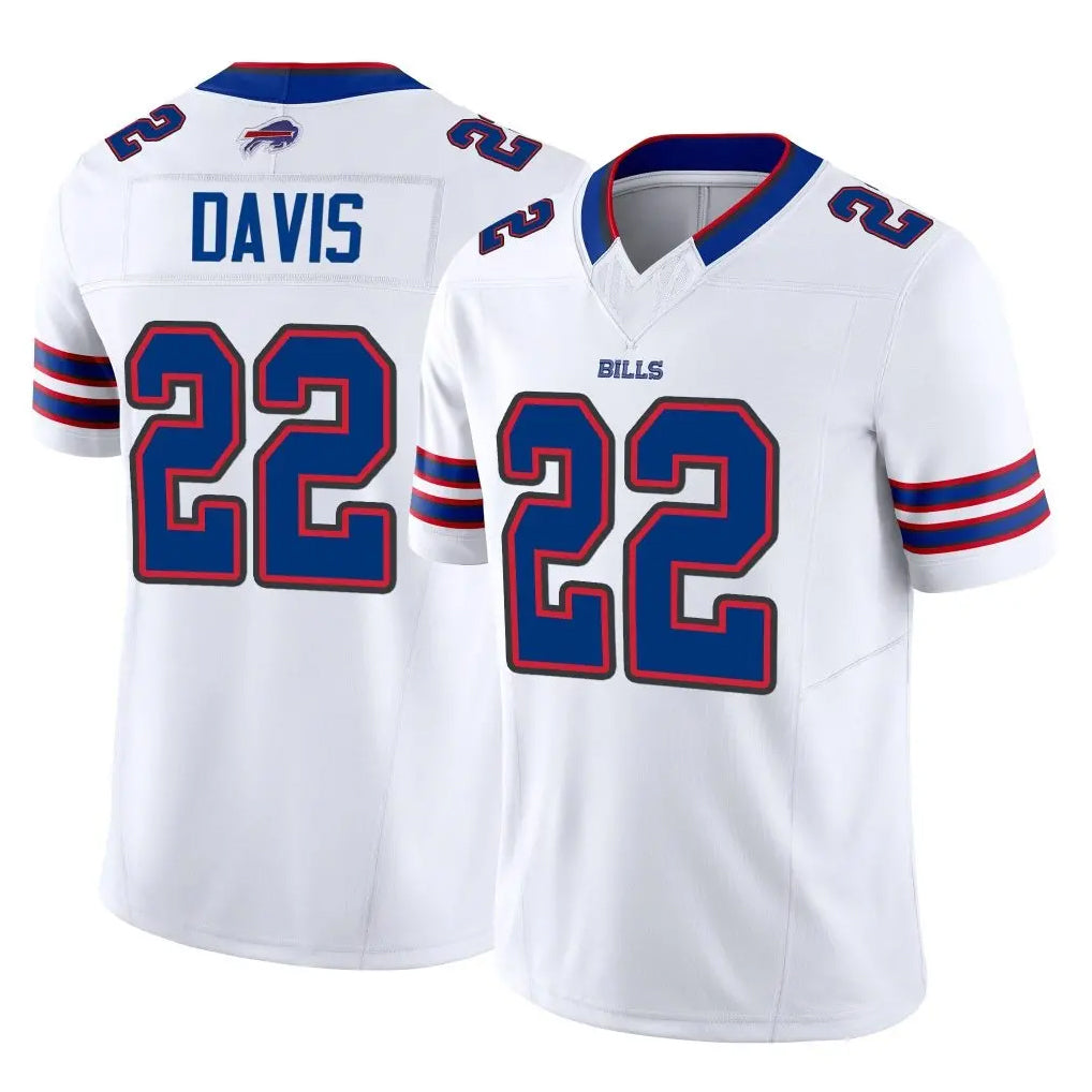 Kooe B.Bills #22 Ray Davis Player White Vapor F.U.S.E. Limited Stitched Jerseys