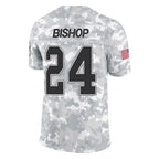 Kooe B.Bills #24 Cole Bishop Player Arctic Camo Salute to Service Limited Stitched Jerseys