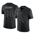 Kooe B.Bills #24 Cole Bishop Player Black RFLCTV Limited Stitched Jerseys