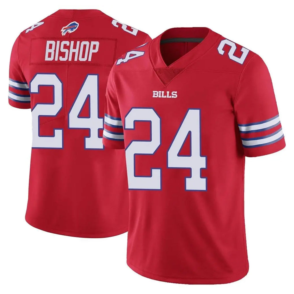 Kooe B.Bills #24 Cole Bishop Player Red Vapor Untouchable Limited Home Game Stitched Jerseys