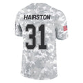 Kooe B.Bills #31 Maxwell Hairston Player Arctic Camo Salute to Service Limited Stitched Jerseys