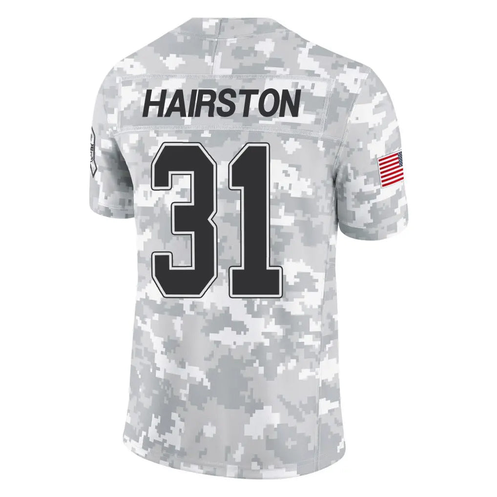 Kooe B.Bills #31 Maxwell Hairston Player Arctic Camo Salute to Service Limited Stitched Jerseys