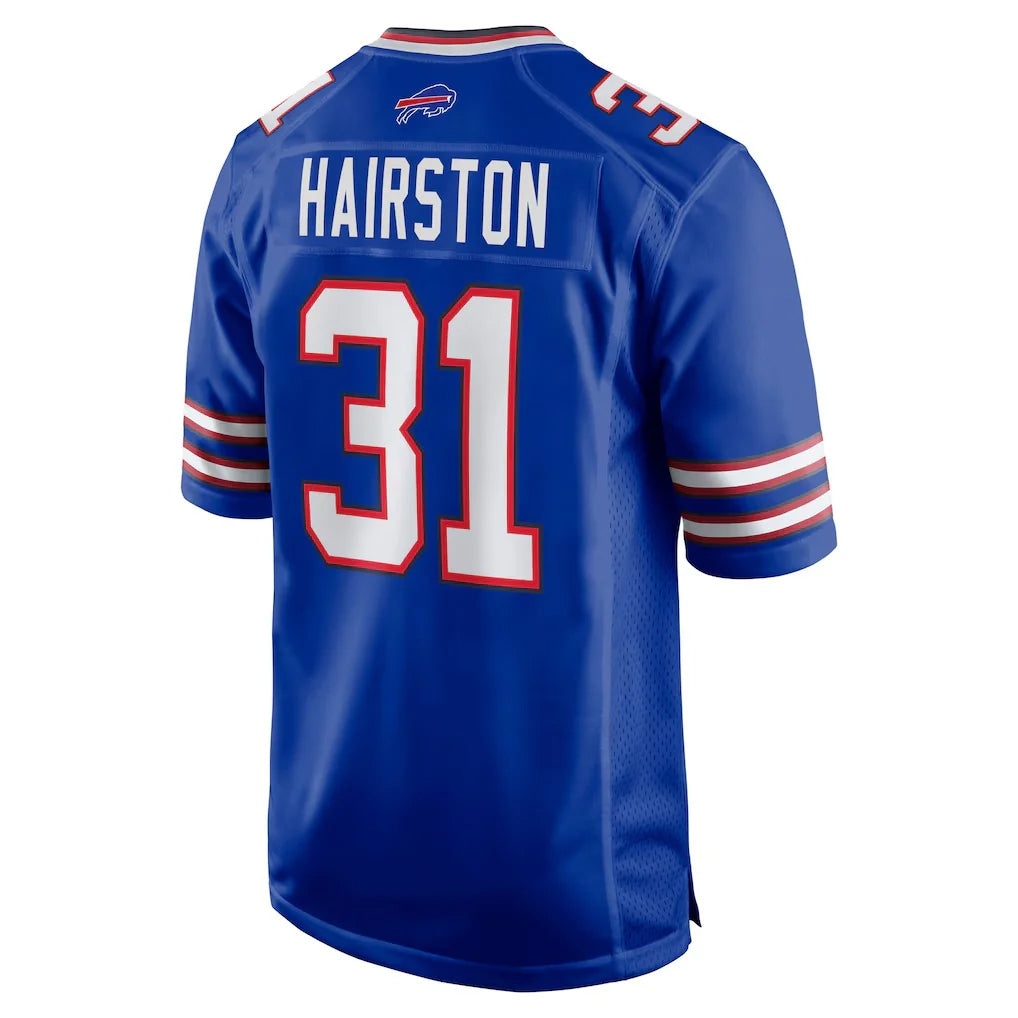 Kooe B.Bills #31 Maxwell Hairston Player Royal Home Game Stitched Jerseys