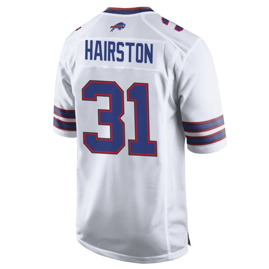 Kooe B.Bills #31 Maxwell Hairston Player White Home Game Stitched Jerseys