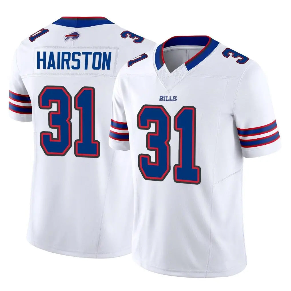 Kooe B.Bills #31 Maxwell Hairston Player White Vapor F.U.S.E. Limited Home Game Stitched Jerseys