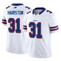 Kooe B.Bills #31 Maxwell Hairston Player White Vapor F.U.S.E. Limited Home Game Stitched Jerseys