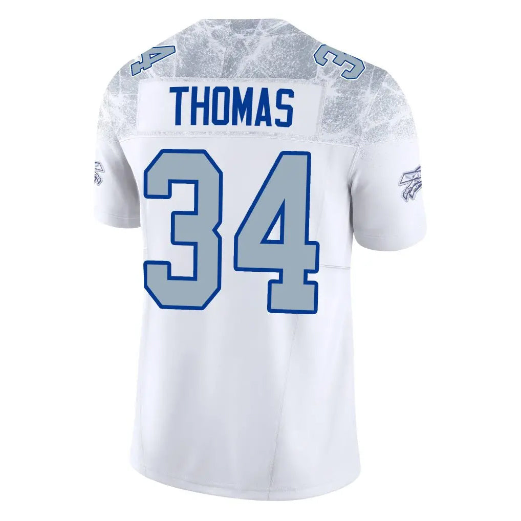 Kooe B.Bills #34 Thurman Thomas Player White Rivalries Collection Vapor Limited Stitched Jerseys
