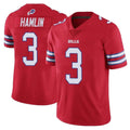 Kooe B.Bills #3 Damar Hamlin Player Red Vapor Untouchable Limited Stitched Jerseys