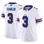 Kooe B.Bills #3 Damar Hamlin Player White Vapor F.U.S.E. Limited Stitched Jerseys