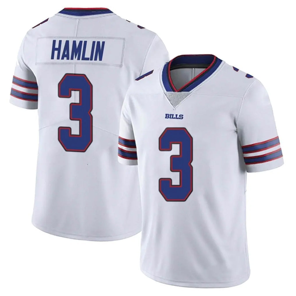 Kooe B.Bills #3 Damar Hamlin Player White Vapor Untouchable Limited Stitched Jerseys
