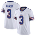 Kooe B.Bills #3 Damar Hamlin Player White Vapor Untouchable Limited Stitched Jerseys