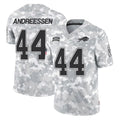 Kooe B.Bills #44 Joe Andreessen Player Arctic Camo Salute to Service Limited Stitched Jerseys