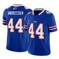 Kooe B.Bills #44 Joe Andreessen Player Royal Vapor F.U.S.E. Limited Home Game Stitched Jerseys