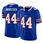 Kooe B.Bills #44 Joe Andreessen Player Royal Vapor F.U.S.E. Limited Home Game Stitched Jerseys