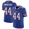 Kooe B.Bills #44 Joe Andreessen Player Royal Vapor Untouchable Limited Stitched Jerseys