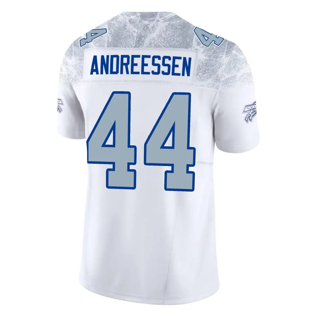 Kooe B.Bills #44 Joe Andreessen Player White Rivalries Collection Vapor Limited Stitched Jerseys