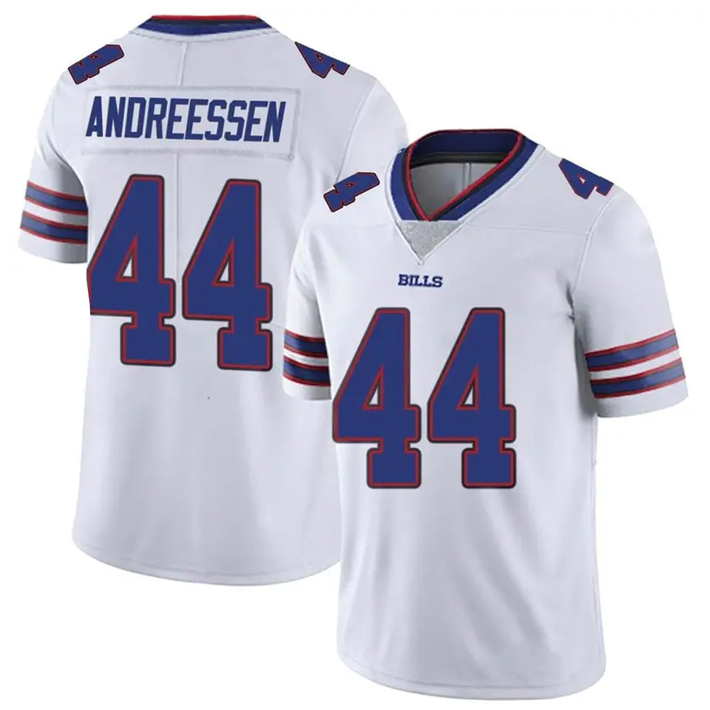 Kooe B.Bills #44 Joe Andreessen Player White Vapor Untouchable Limited Stitched Jerseys