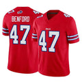 Kooe B.Bills #47 Christian Benford Player Red Vapor F.U.S.E. Limited Stitched Jerseys