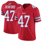 Kooe B.Bills #47 Christian Benford Player Red Vapor Untouchable Limited Stitched Jerseys