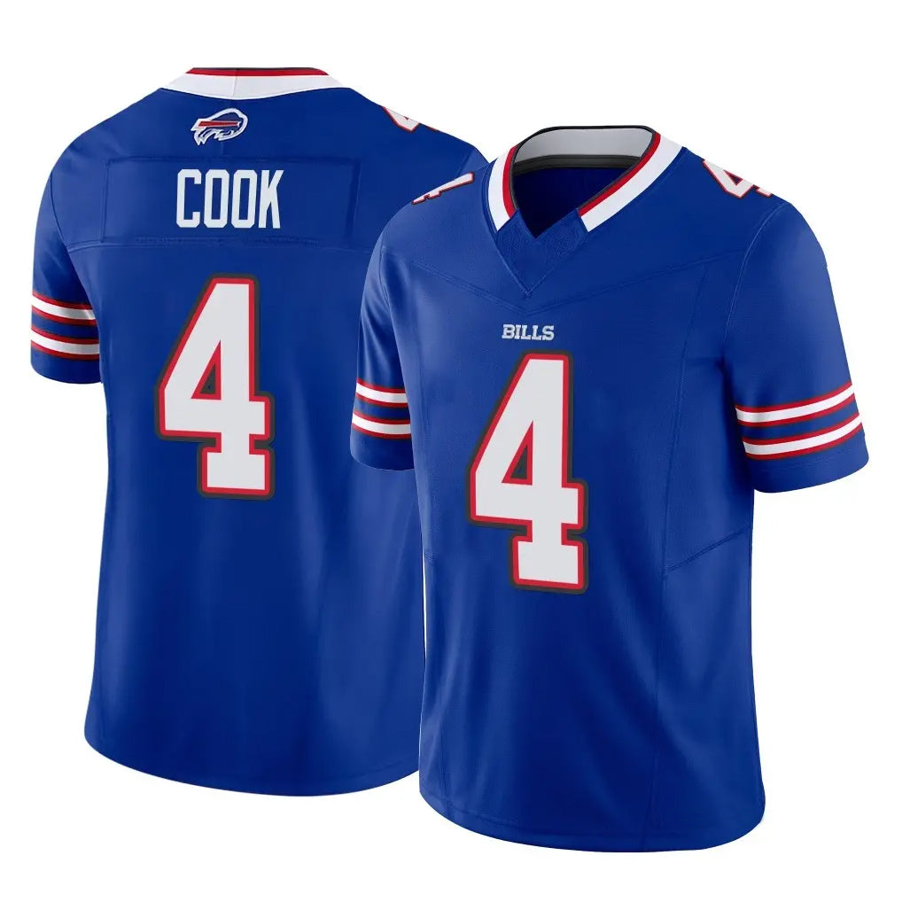 Kooe B.Bills #4 James Cook III Player Royal Vapor F.U.S.E. Limited Home Game Stitched Jerseys