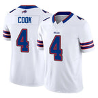 Kooe B.Bills #4 James Cook III Player White Vapor F.U.S.E. Limited Stitched Jerseys