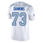 Kooe B.Bills #73 Dion Dawkins Benford Player White Rivalries Collection Limited Home Game Stitched Jerseys