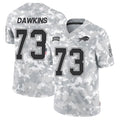 Kooe B.Bills #73 Dion Dawkins Player Arctic Camo Salute to Service Limited Stitched Jerseys