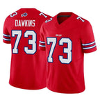 Kooe B.Bills #73 Dion Dawkins Player Red Vapor F.U.S.E. Limited Stitched Jerseys