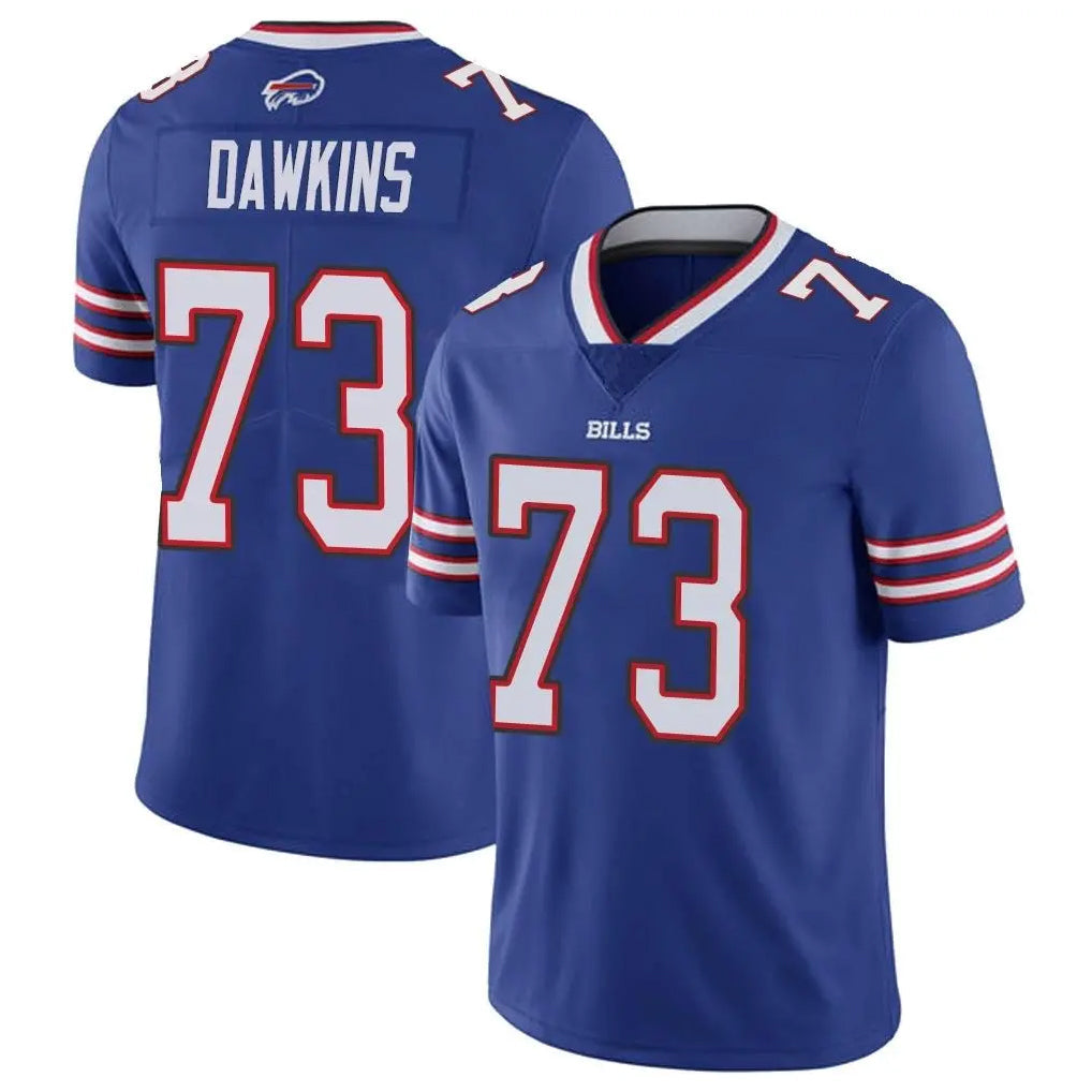 Kooe B.Bills #73 Dion Dawkins Player Royal Vapor Untouchable Limited Stitched Jerseys