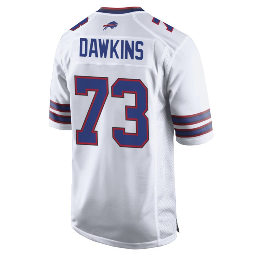 Kooe B.Bills #73 Dion Dawkins Player White Home Game Stitched Jerseys