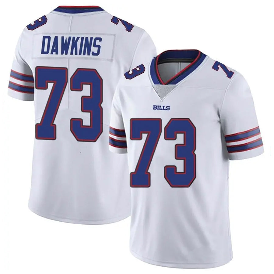 Kooe B.Bills #73 Dion Dawkins Player Vapor F.U.S.E. Limited White  Stitched Jerseys