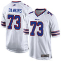 Kooe B.Bills #73 Dion Dawkins Player White Home Game  Stitched Jerseys