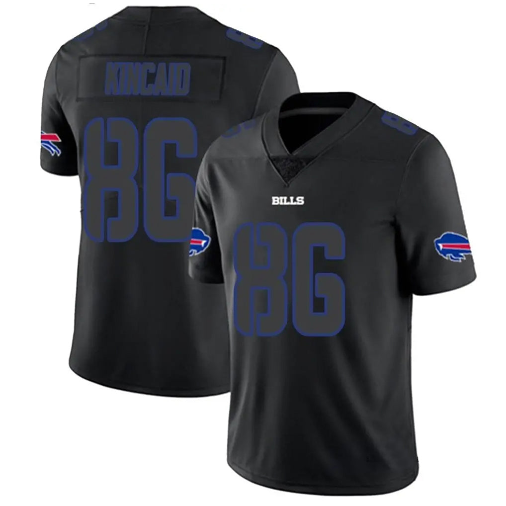 Kooe B.Bills #86 Dalton Kincaid Player Black Impact Limited Stitched Jerseys