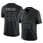 Kooe B.Bills #86 Dalton Kincaid Player Black RFLCTV Limited Stitched Jerseys