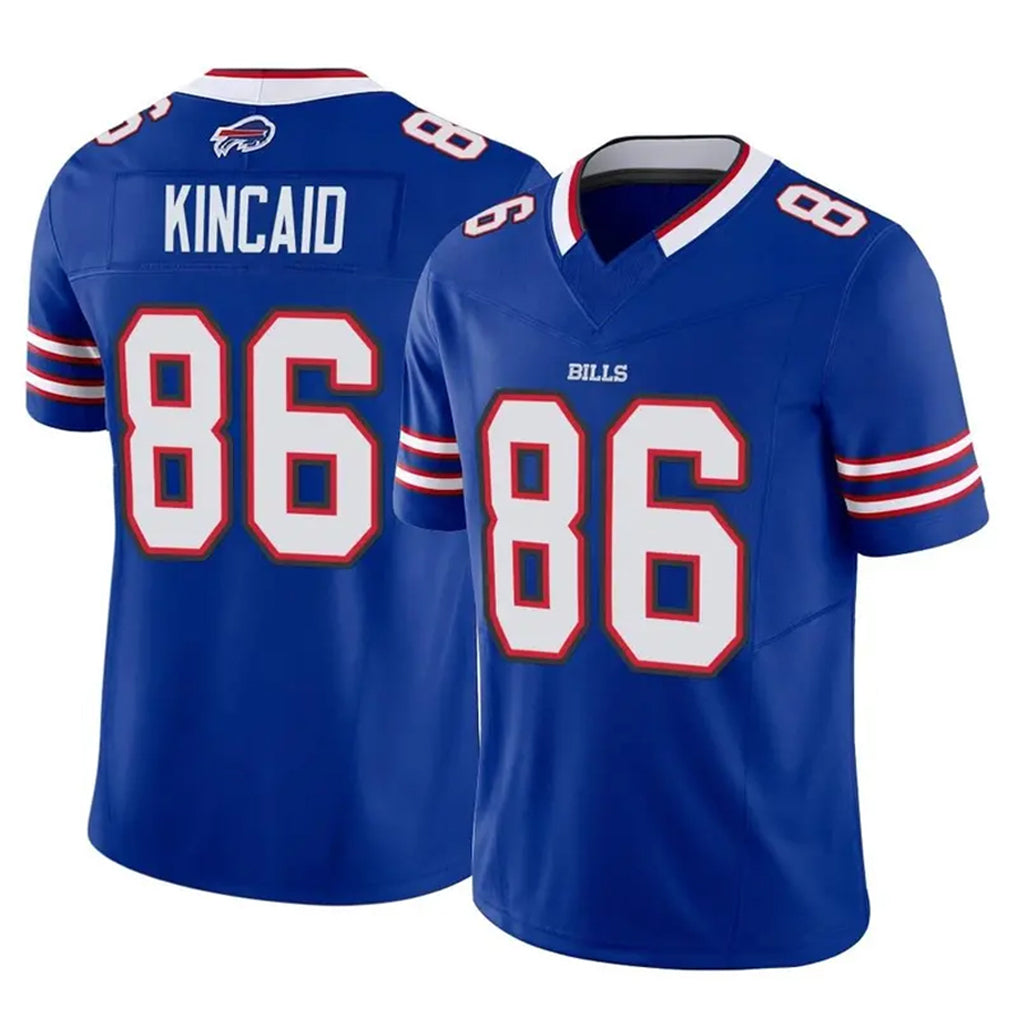 Kooe B.Bills #86 Dalton Kincaid Player Royal Vapor F.U.S.E. Limited Home Game Stitched Jerseys