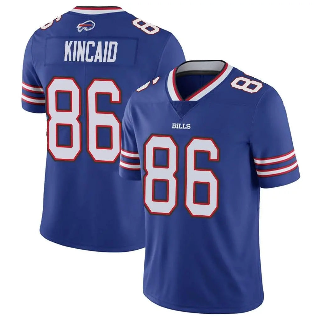Kooe B.Bills #86 Dalton Kincaid Player Royal Vapor Untouchable Limited Stitched Jerseys