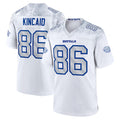 Kooe B.Bills #86 Dalton Kincaid Player White Rivalries Collection Game Stitched Jerseys