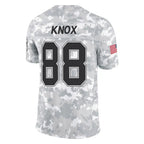 Kooe B.Bills #88 Dawson Knox Player Arctic Camo Salute to Service Limited Stitched Jerseys