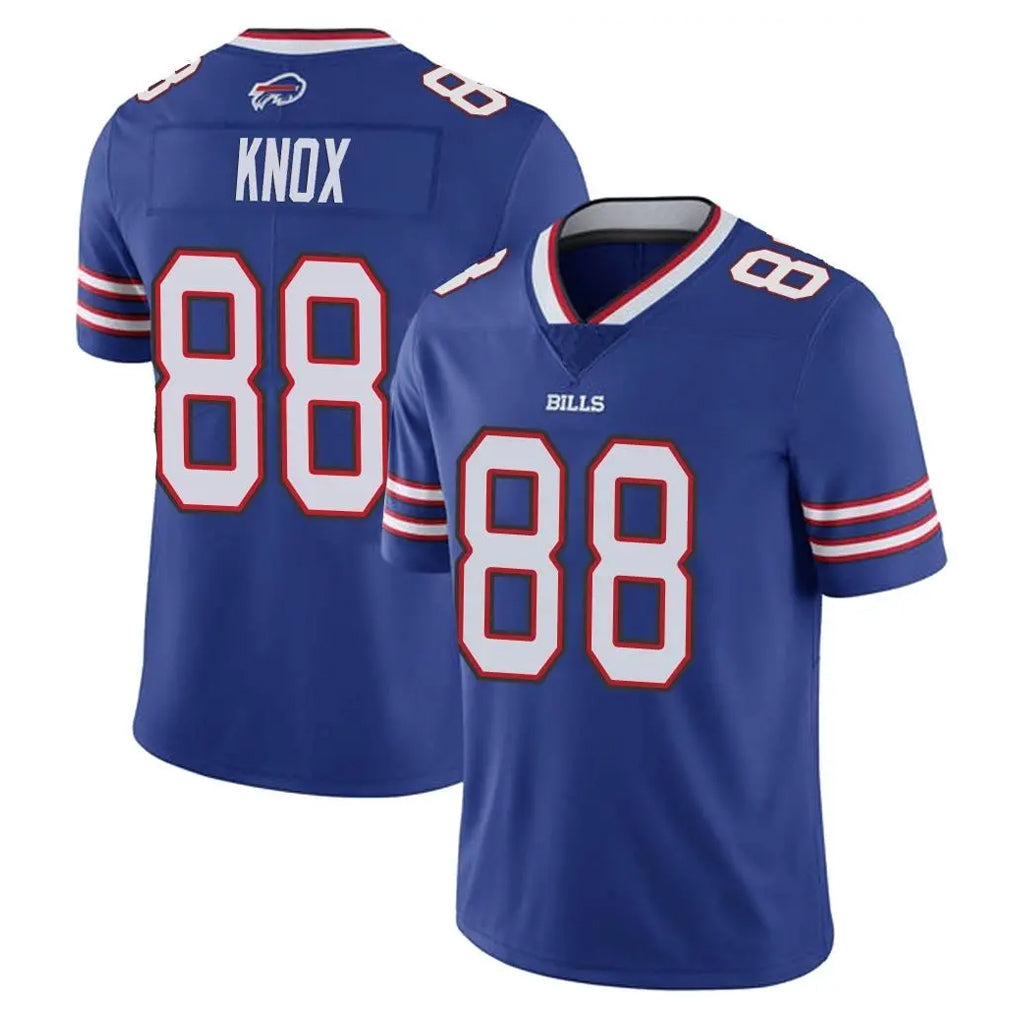Kooe B.Bills #88 Dawson Knox Player Royal Vapor Untouchable Limited Stitched Jerseys