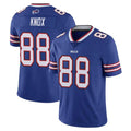 Kooe B.Bills #88 Dawson Knox Player Royal Vapor Untouchable Limited Stitched Jerseys