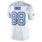 Kooe B.Bills #88 Dawson Knox Player White Rivalries Collection Vapor Limited Stitched Jerseys