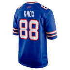 Kooe B.Bills #88 Dawson Knox Royal Game Stitched Jerseys