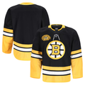 Kooe B.Bruins Black 100th Anniversary Authentic Pro Stitched Jerseys