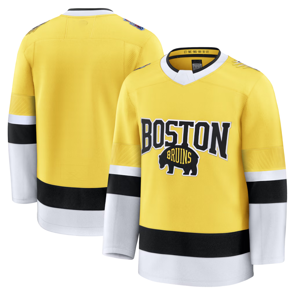 Kooe B.Bruins Gold 2026 Stadium Series Premium Jerseys