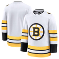 Kooe B.Bruins White Away Premium Stitched Jersey