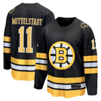 Kooe B.Bruins #11 Casey Mittelstadt Black Home Breakaway Player Stitched Jerseys